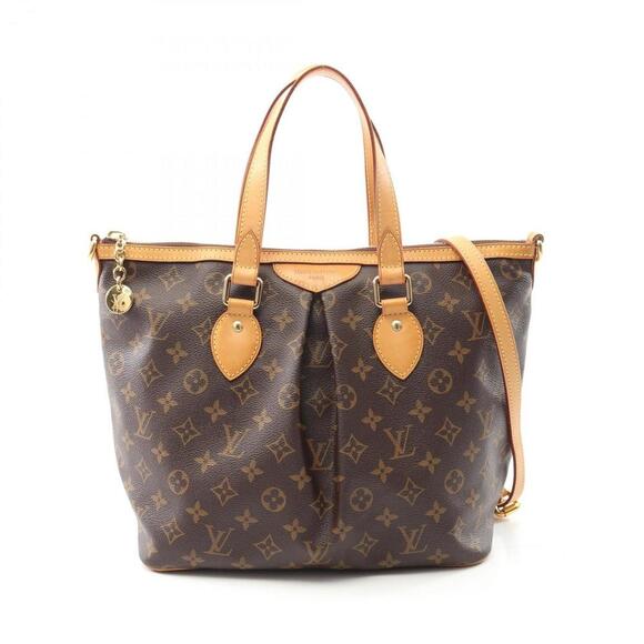 LOUIS VUITTON Brown Monogram Leather Bag - Picture 1 of 11